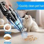 TIMBUTUS Wireless Vacuum Cleaner Rechargeable For Car Home, 120w